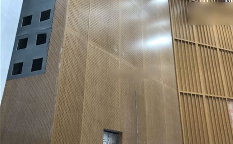 青海西寧會(huì)展中心吸音板工程